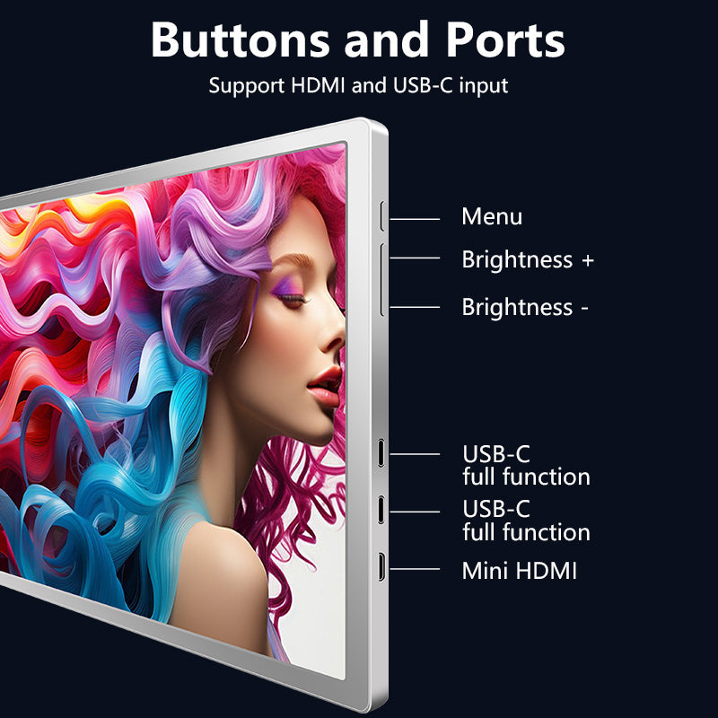 Mono Ecran 14'' - 16:9 - 1920*1200 - Full HD